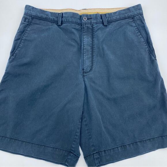 Tommy Bahama Men’s Shorts Cotton & Tencel Coastal Preppy Navy 34 - 9” inseam - Picture 1 of 9